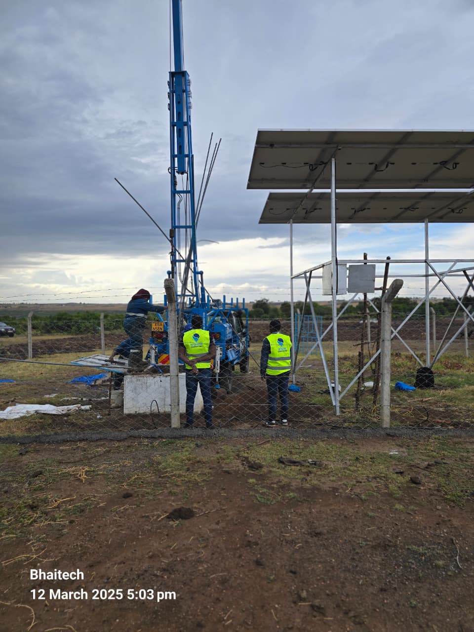 Community water project in Makueni County serving multiple villages